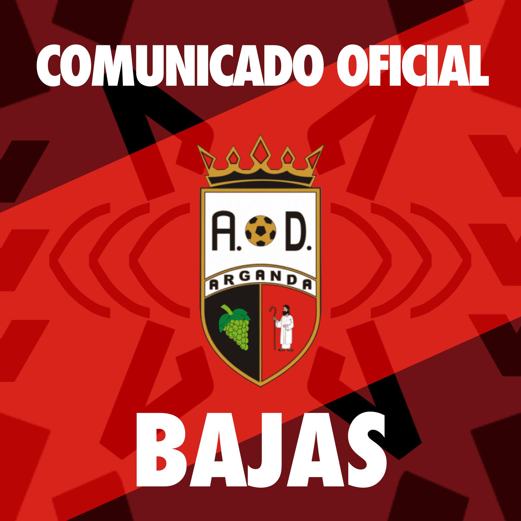 COMUNICADO OFICIAL | BAJAS