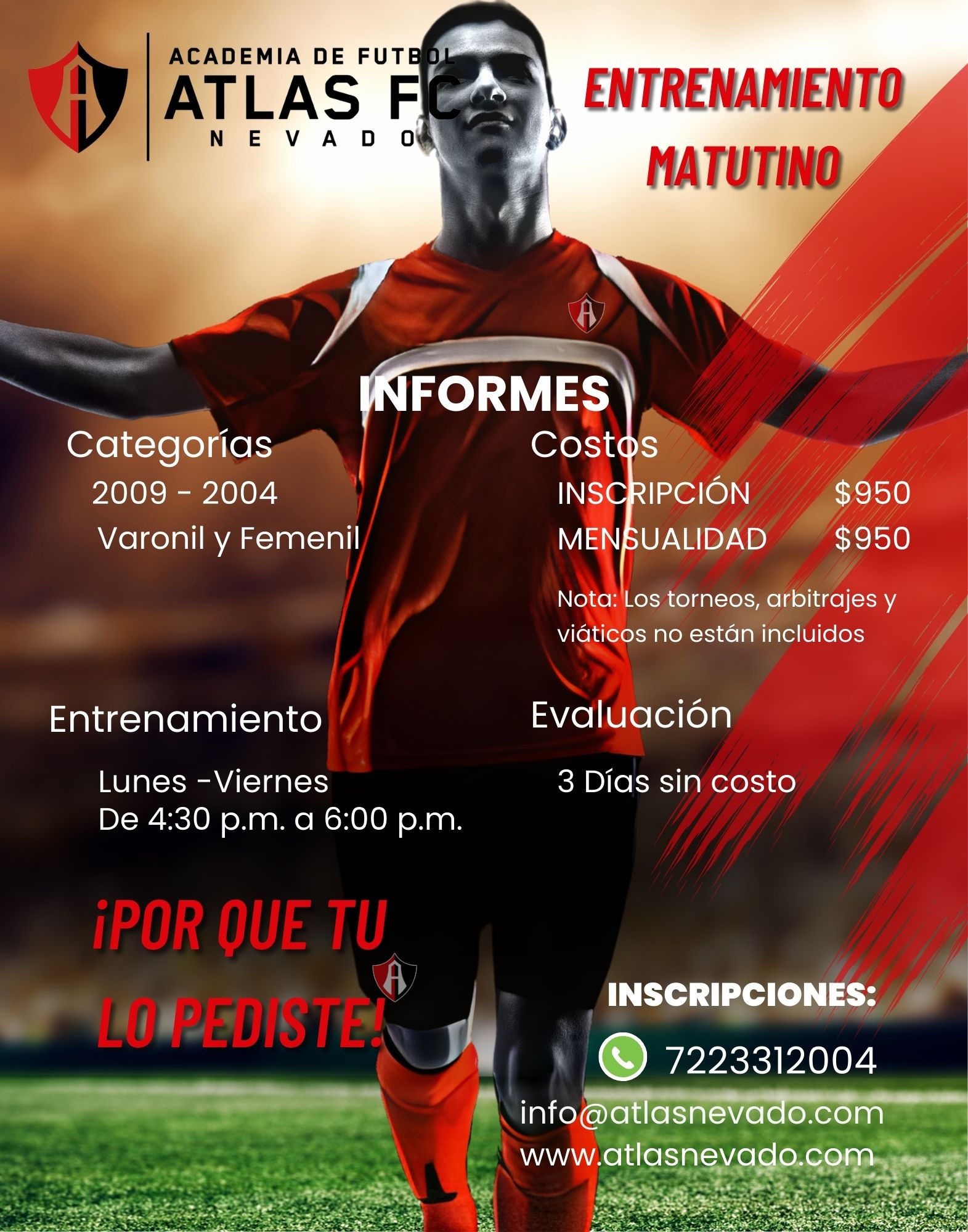 ENTRENAMIENTO MATUTINO