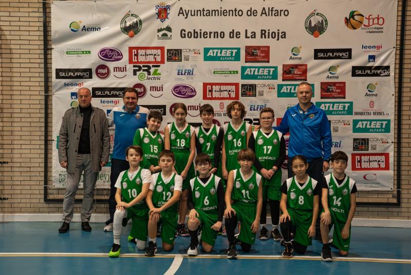 Nuestro alevín federado Aema, entrenado por José Antonio Ruiz y Ernesto Pascual