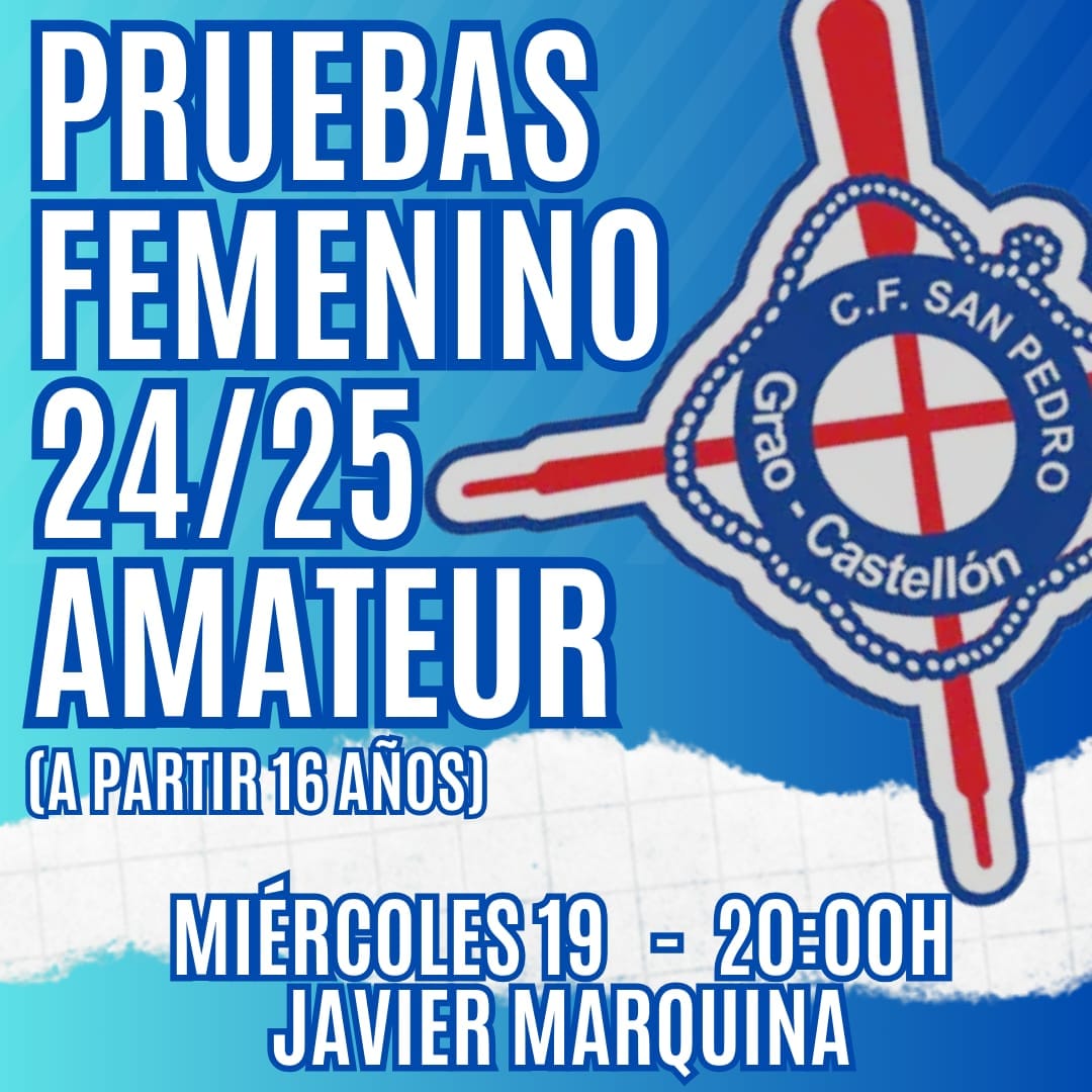 Pruebas femenino