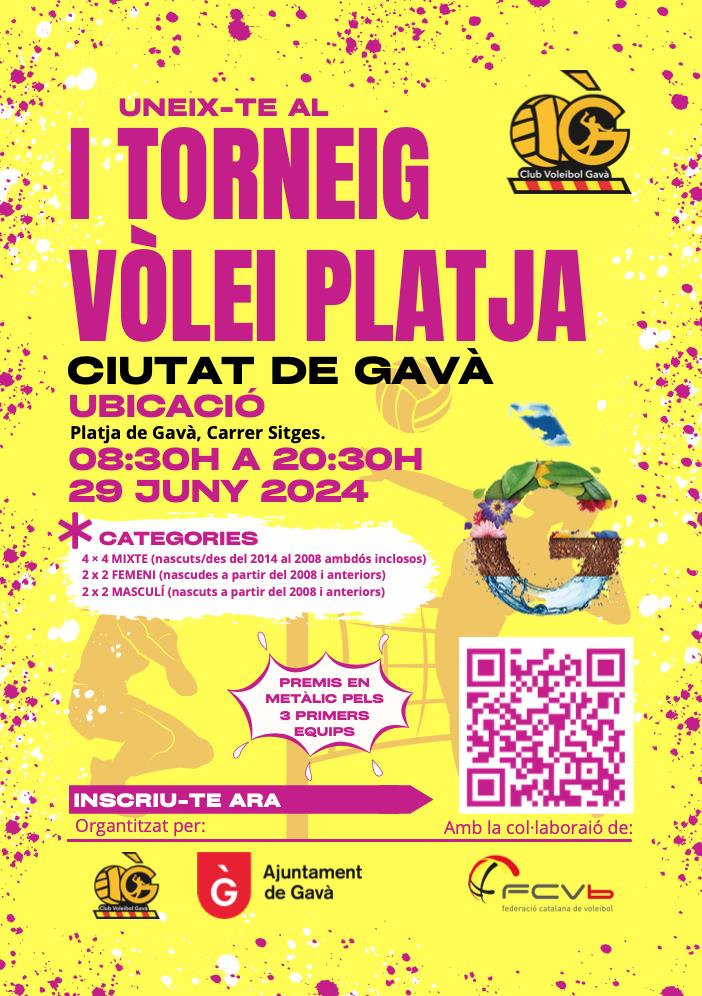 I Torneig Vòlei Plajta Ciutat de Gavà