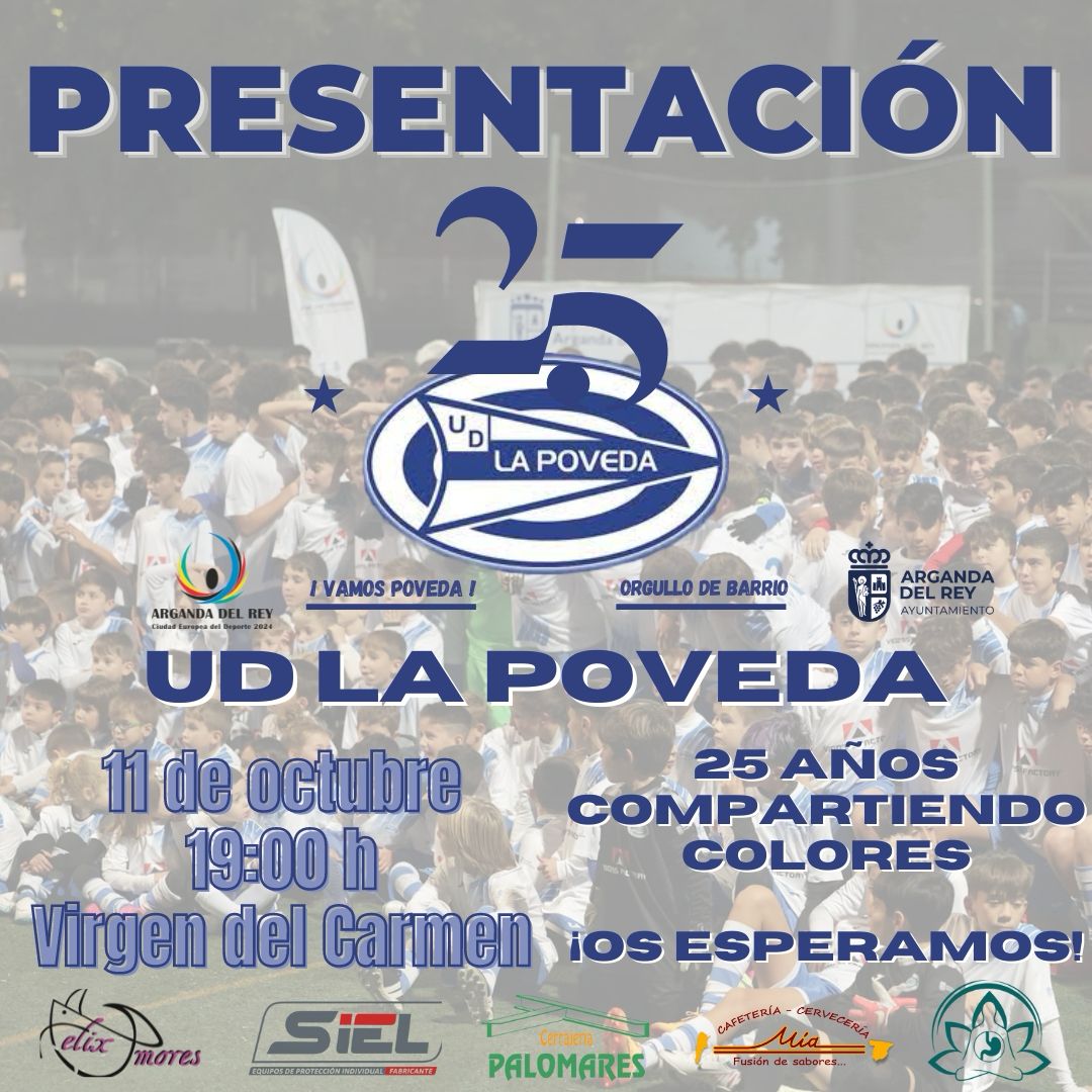 Proximo 11 de Octubre 19:00 Presentación temporada 2024/25