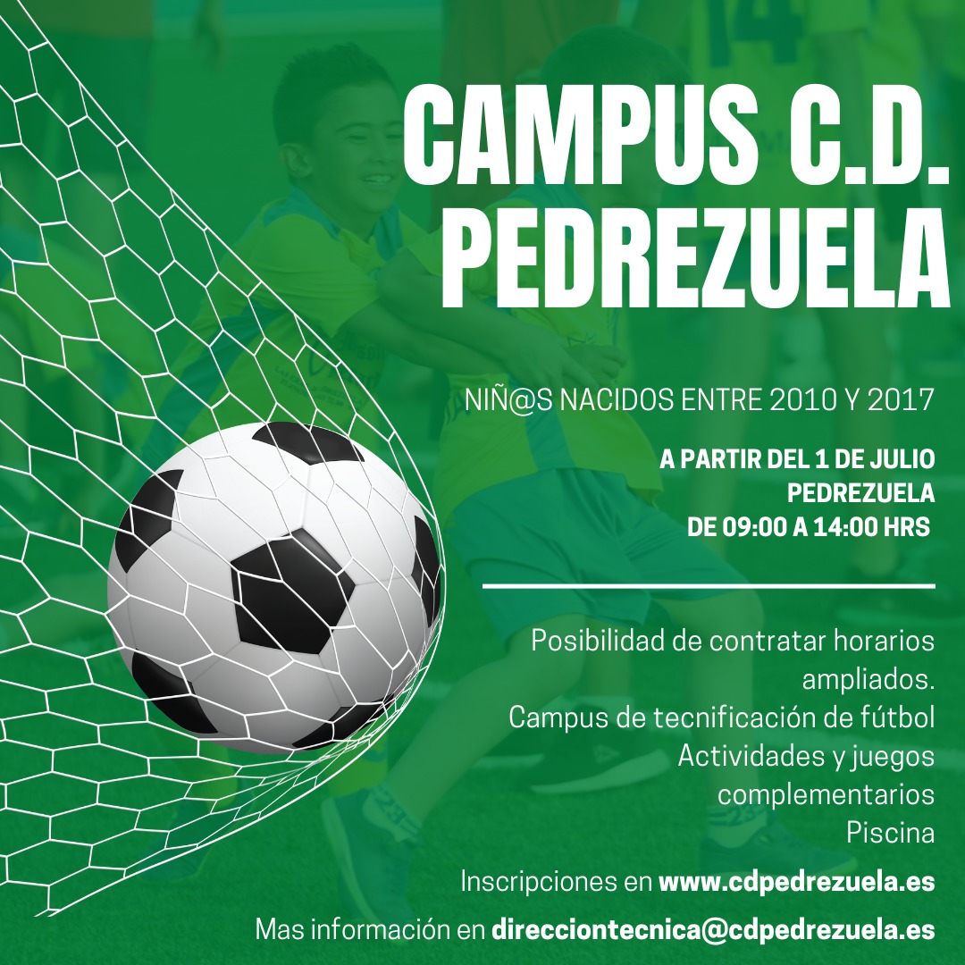 Campus de verano C.D Pedrezuela 2024