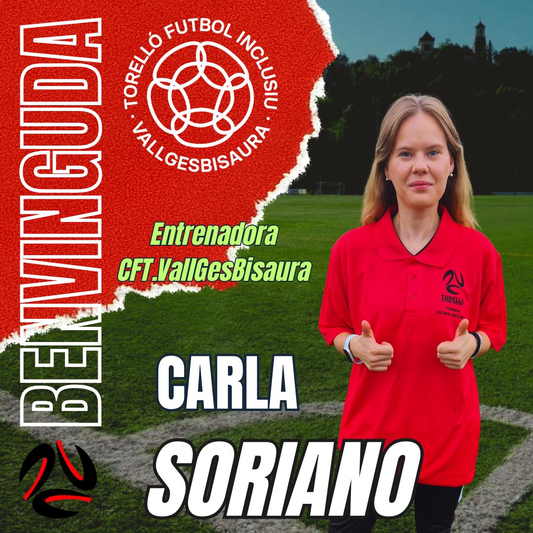 CARLA SORIANO nova entrenadora del Futbol Inclusiu