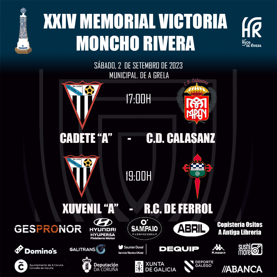 Trofeo Victoria Memorial Moncho Rivera Sábado 2 Tarde