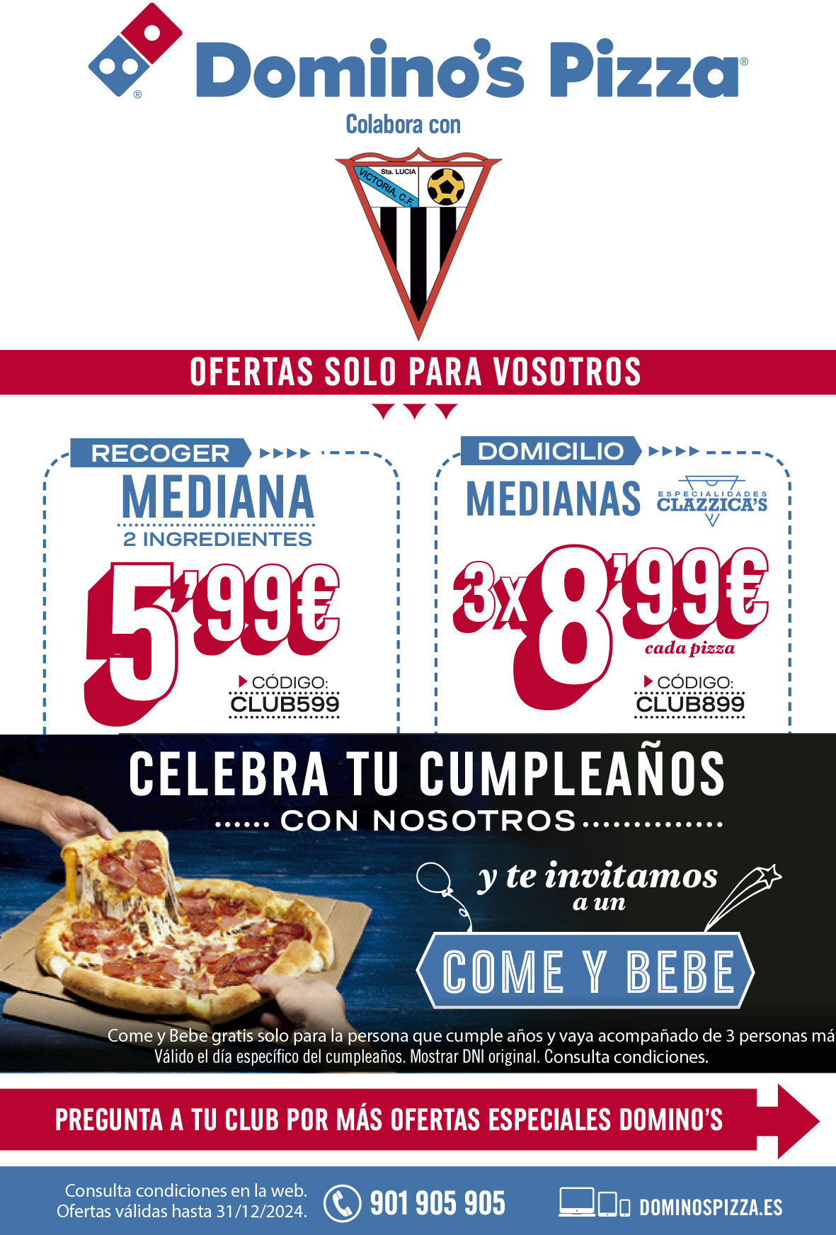 Descontos en Domino´s Pizza 